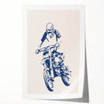 Motocross Rider Wall Art - Boys Room Wall Art Kids Wall Art Prints
