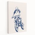 Motocross Rider Wall Art - Boys Room Wall Art Kids Wall Art Prints