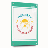 Classroom Educational Posters - Honesty Inspirational Print