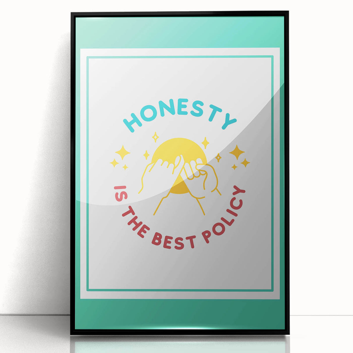 Classroom Educational Posters - Honesty Inspirational Print
