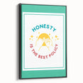 Classroom Educational Posters - Honesty Inspirational Print