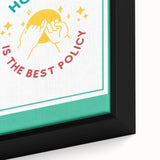 Classroom Educational Posters - Honesty Inspirational Print