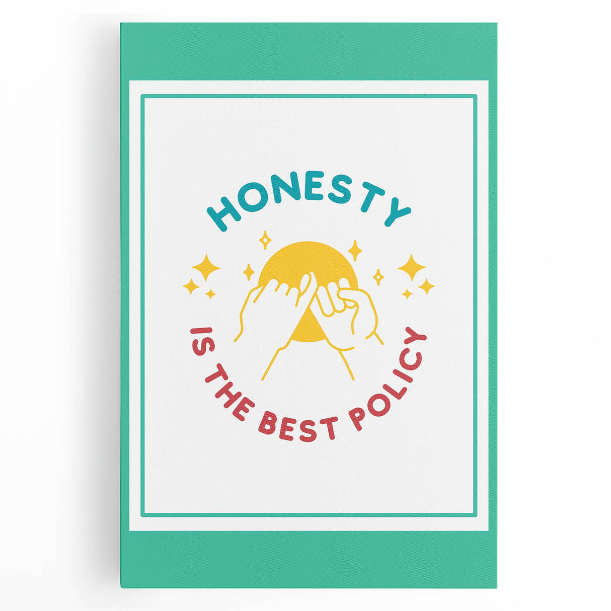 Classroom Educational Posters - Honesty Inspirational Print
