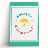 Classroom Educational Posters - Honesty Inspirational Print