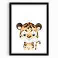 Cute Leopard Nursery Wall Art - Acrylic Baby Room Decor