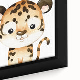 Cute Leopard Nursery Wall Art - Acrylic Baby Room Decor