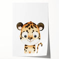 Cute Leopard Nursery Wall Art - Acrylic Baby Room Decor