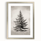 Textured abstract art print in cool blue and white tones, framed in silver, ideal for bedroom art.