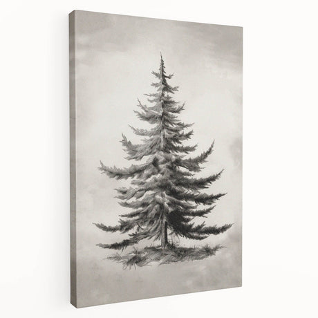 Winter-themed abstract canvas art in cool blue and white tones, suitable for kitchen wall decor.