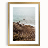 Extra large abstract art print with textured design in gold and white, framed, ideal for living room decor.