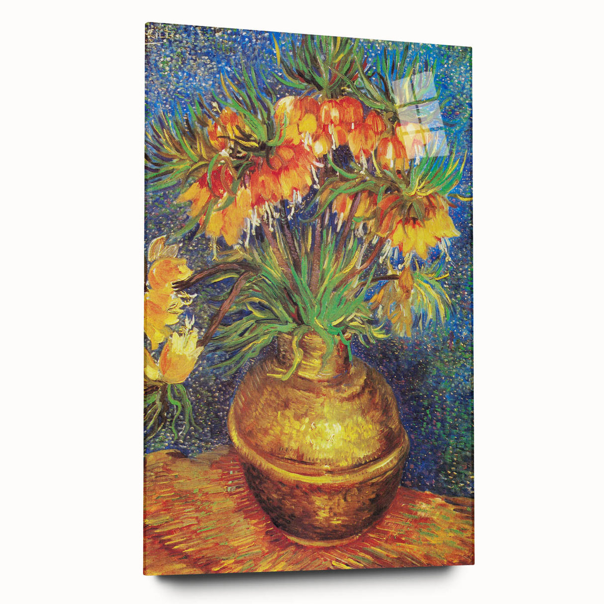 Impressionism Wall Art - Imperial Fritillaries in Vase by Vincent van Gogh