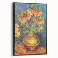 Impressionism Wall Art - Imperial Fritillaries in Vase by Vincent van Gogh