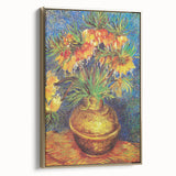 Impressionism Wall Art - Imperial Fritillaries in Vase by Vincent van Gogh