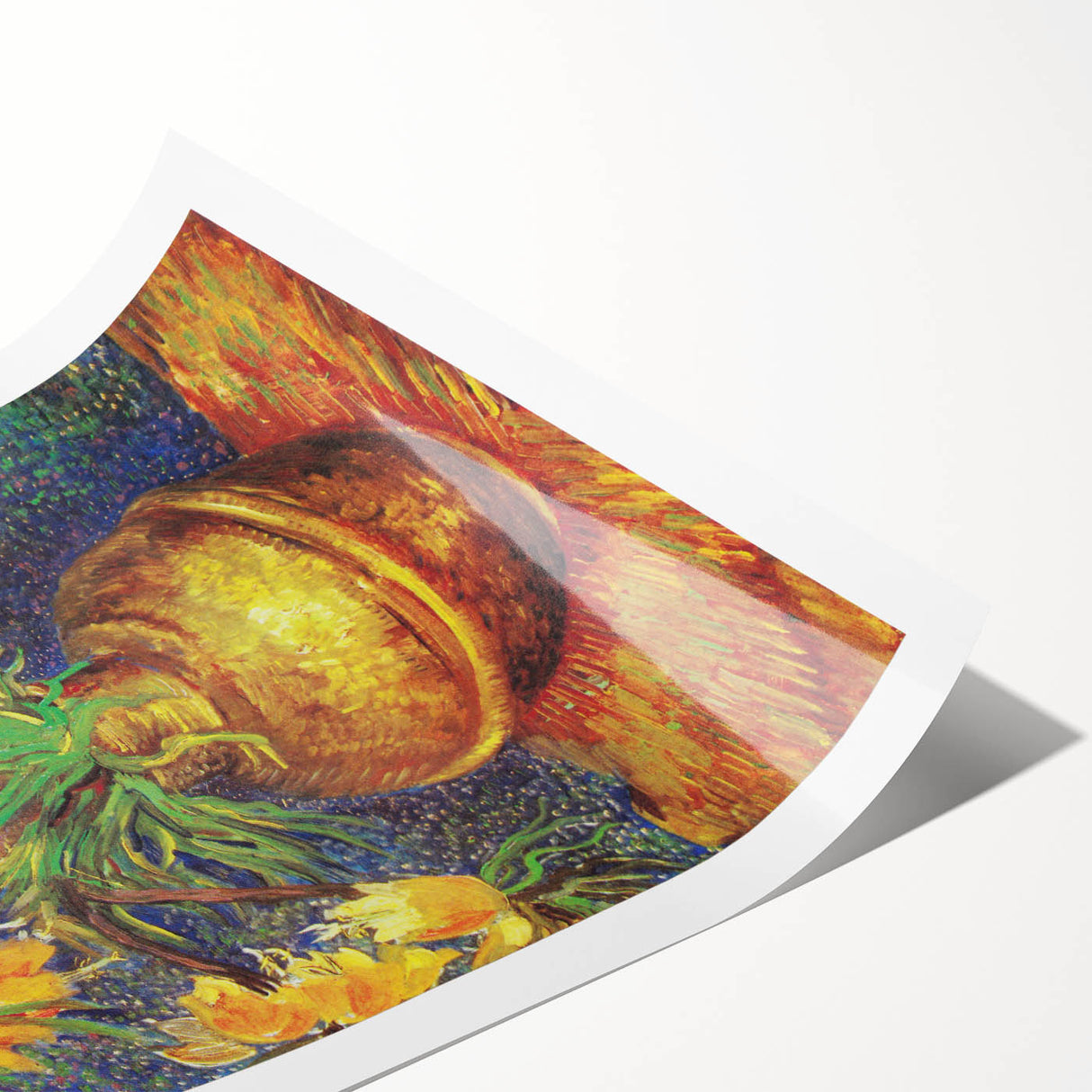 Impressionism Wall Art - Imperial Fritillaries in Vase by Vincent van Gogh