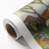 Modern Wall Art - Abstract Landscape with Vibrant Natural Hues