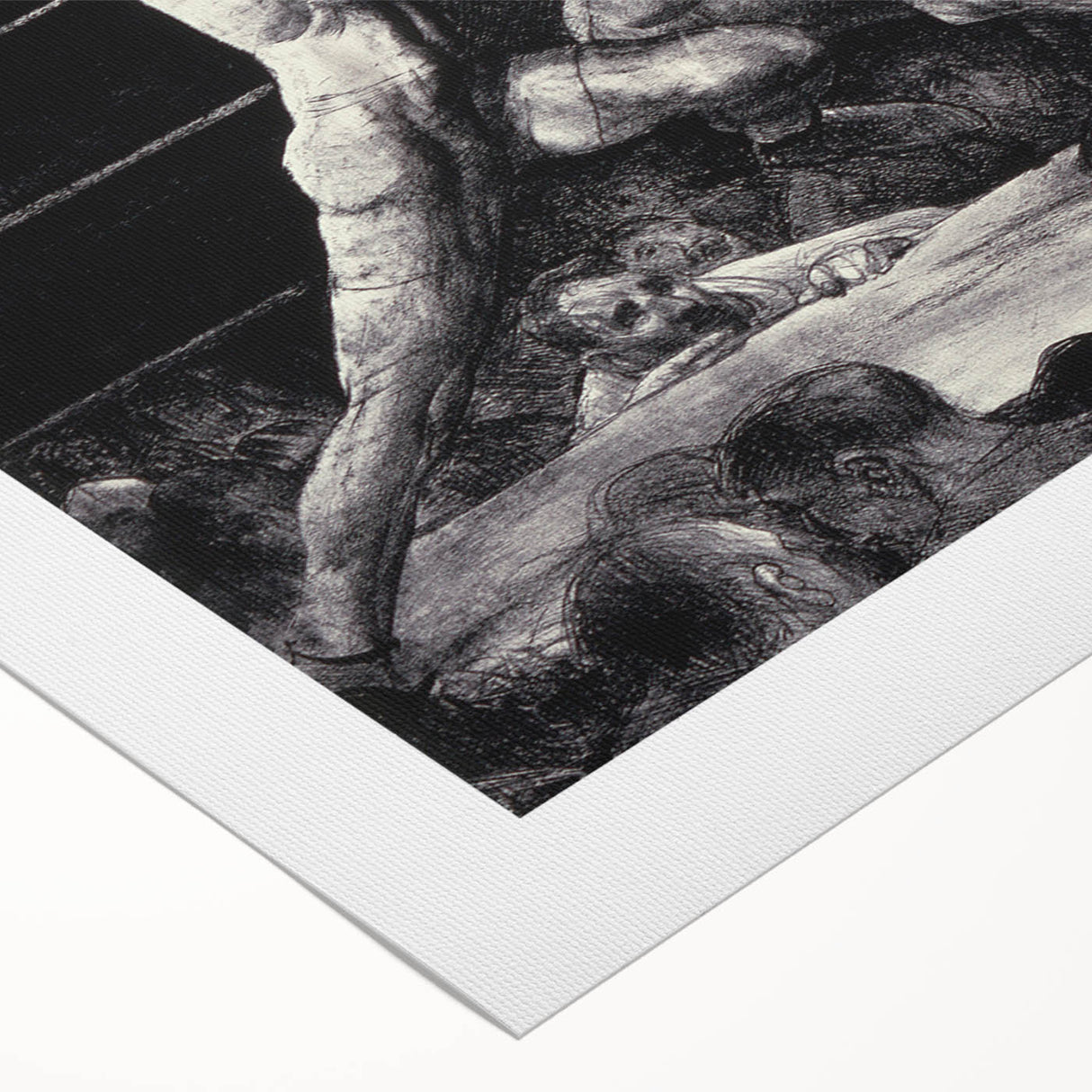 Modern Wall Art - Dynamic Boxing Match Scene - Contemporary Decor