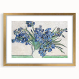 Impressionism Wall Art - Vase of Irises by Van Gogh Print