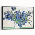 Impressionism Wall Art - Vase of Irises by Van Gogh Print