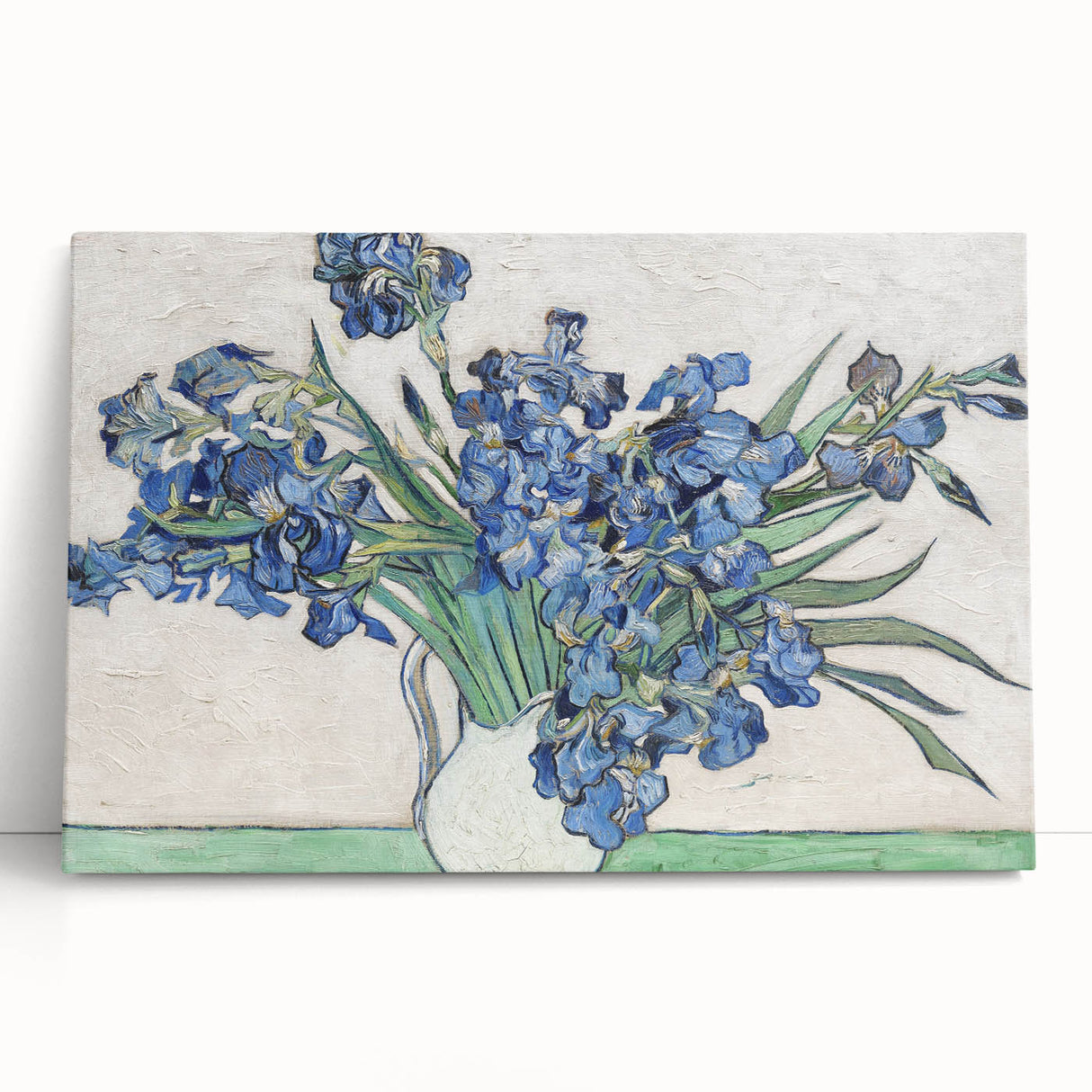 Impressionism Wall Art - Vase of Irises by Van Gogh Print