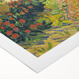 Impressionism Wall Art - House and Garden Landscape by Vincent van Gogh