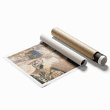 Modern Wall Art - Urban Scene with Figures - Contemporary Decor Prints