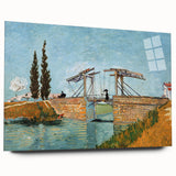 Impressionism Wall Art - Langlois Bridge at Arles by Van Gogh Print