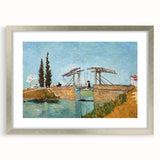 Impressionism Wall Art - Langlois Bridge at Arles by Van Gogh Print