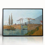 Impressionism Wall Art - Langlois Bridge at Arles by Van Gogh Print