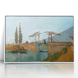 Impressionism Wall Art - Langlois Bridge at Arles by Van Gogh Print