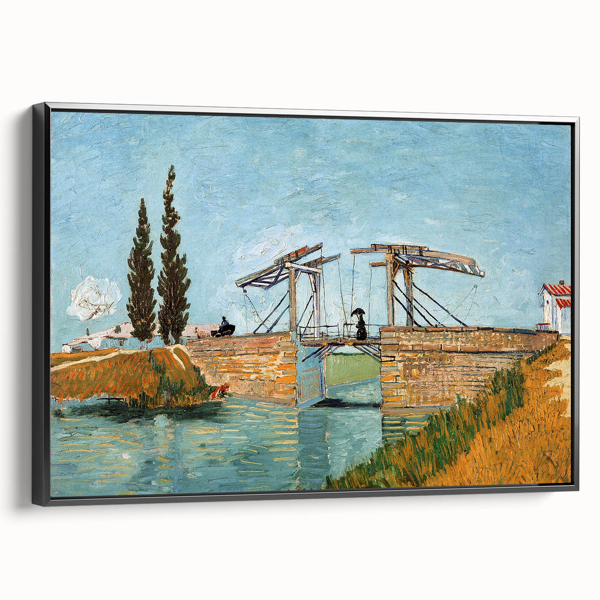 Impressionism Wall Art - Langlois Bridge at Arles by Van Gogh Print