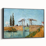 Impressionism Wall Art - Langlois Bridge at Arles by Van Gogh Print