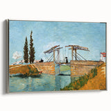 Impressionism Wall Art - Langlois Bridge at Arles by Van Gogh Print