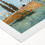 Impressionism Wall Art - Langlois Bridge at Arles by Van Gogh Print