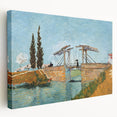 Impressionism Wall Art - Langlois Bridge at Arles by Van Gogh Print
