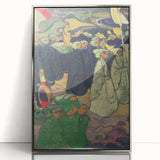 Modern Wall Art - Vibrant Procession Scene with Rich Colors