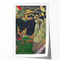 Modern Wall Art - Vibrant Procession Scene with Rich Colors