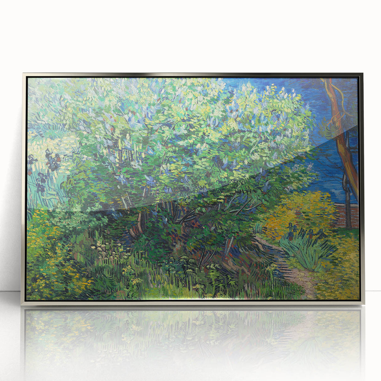 Impressionism Wall Art - Lilac Bush by Van Gogh Print