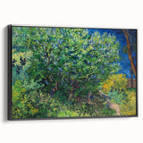 Impressionism Wall Art - Lilac Bush by Van Gogh Print