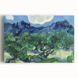 Impressionist Landscape Wall Art - Olive Trees by Van Gogh Print