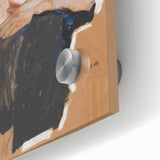 Modern Wall Art - Expressive Portrait with Bold and Warm Tones