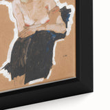 Modern Wall Art - Expressive Portrait with Bold and Warm Tones