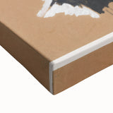 Modern Wall Art - Expressive Portrait with Bold and Warm Tones