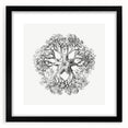 Modern Wall Art - Intricate Vintage Brittle Star Illustration