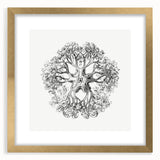 Modern Wall Art - Intricate Vintage Brittle Star Illustration