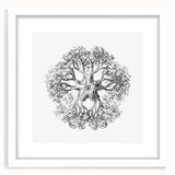 Modern Wall Art - Intricate Vintage Brittle Star Illustration