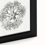 Modern Wall Art - Intricate Vintage Brittle Star Illustration
