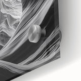 Twisted Stone Canyon – Dynamic Abstract Wall Art on Acrylic