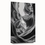 Twisted Stone Canyon – Dynamic Abstract Wall Art on Acrylic