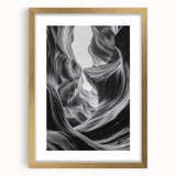 Twisted Stone Canyon – Dynamic Abstract Wall Art on Acrylic