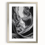 Twisted Stone Canyon – Dynamic Abstract Wall Art on Acrylic